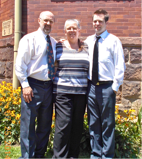Mark, Susan & Ben Shopland - Staff at Schutz 1995 –1996 Bethany unable to attend Memorial Service – imminent arrival of second child