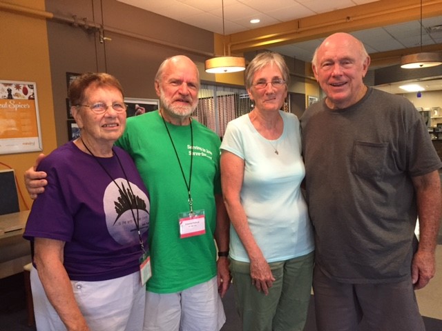 July 2016 New Wilmington Mission Conference Jean Stultz, Ed Pollock, Gwen & John Haspels